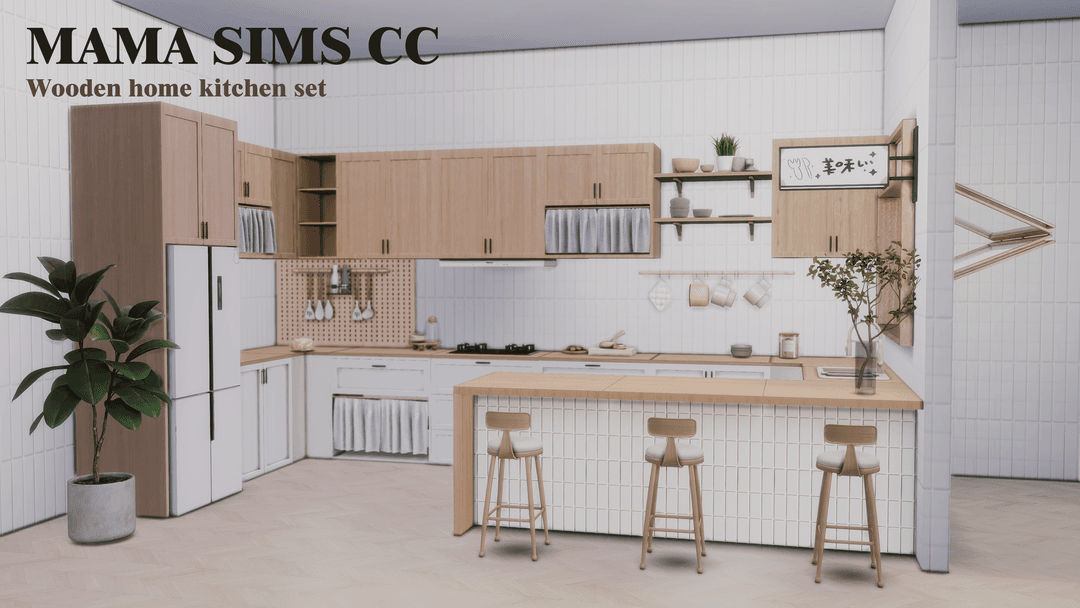 Галерея мода Набор для кухни Wooden homestead kitchen #1